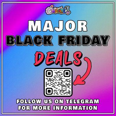 Major Black Friday deals going on in SNACKZ! DC Dispensary.  For more information, check us out on telegram.