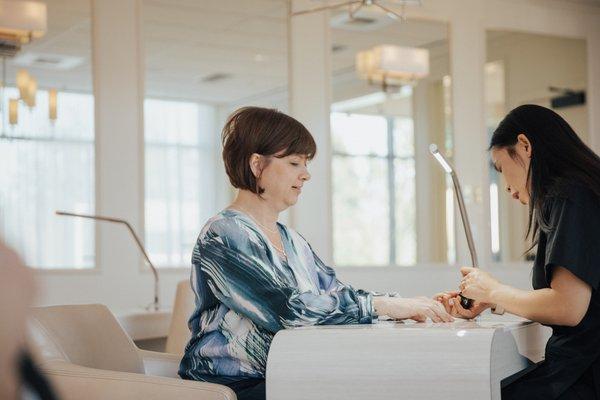 Join us for a manicure.