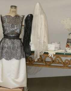 Planning a wedding?  Mill End Store has a wide variety of bridal fabrics, trims and accessories