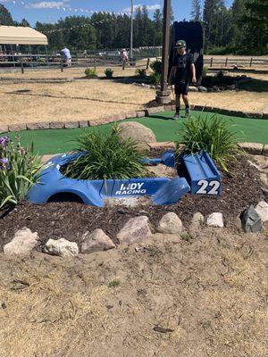 Another sad casualty of neglect. Sponsor a mini-golf course for $1 a day!