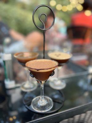 Espresso  martini flight