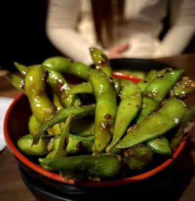 CHILI GARLIC EDAMAME