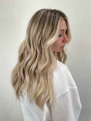 Beach blonde by Caley