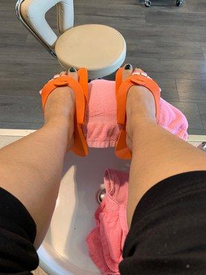 Pedi time 3