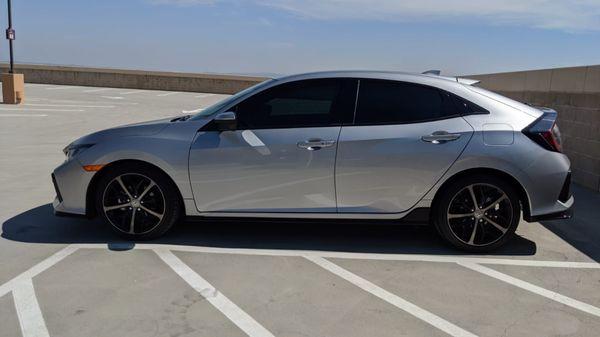 2020 Honda Civic Hatchback Sport.