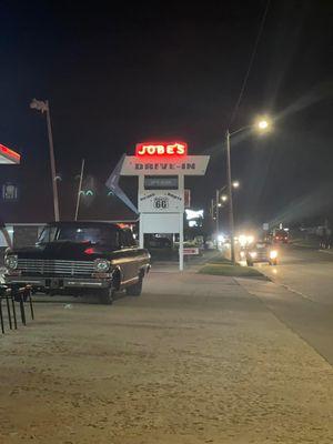 Summer nights at Jobe's Country Boy Drive-In