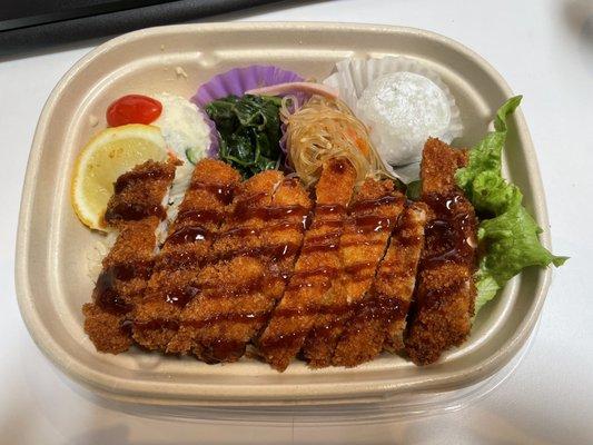 Chicken katsu bento