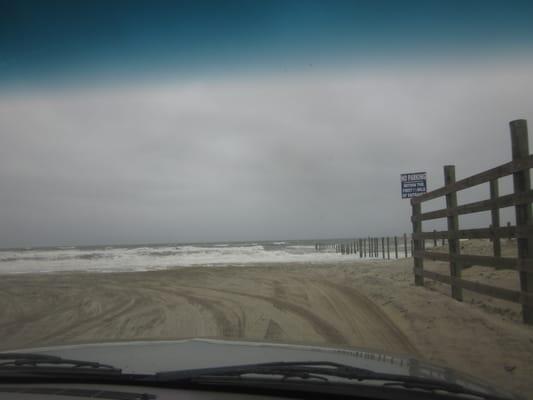 Hitting the beach