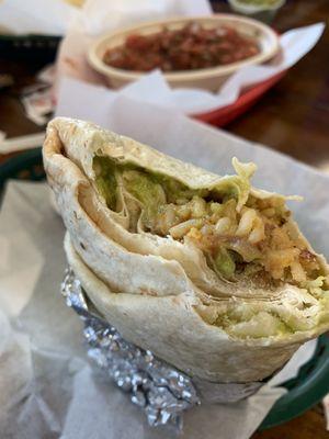 Vegan burrito