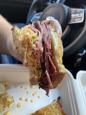 Pastrami sandwich