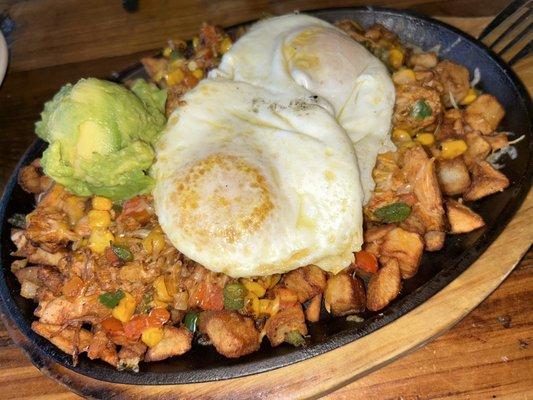 Chicken Carnitas Skillet