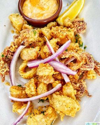 calamari at Allora