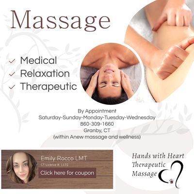 Highly skilled and licensed massage therapist with a strong academic background and a passion for helping people.