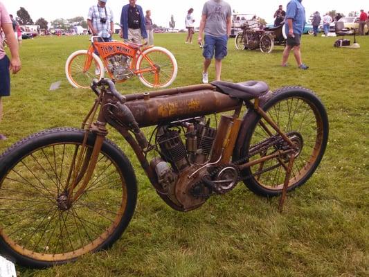 An original condition 1913 Indian Racer.