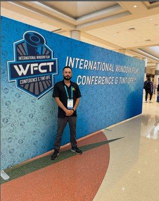 At the International Window Film Conference & Tint Off