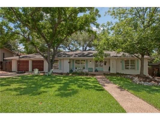 Sold 6/2014. Professionally listed by Allison. Multiple offers.7603 Mesa Drive in Northwest Hills. Offered at $640,000.