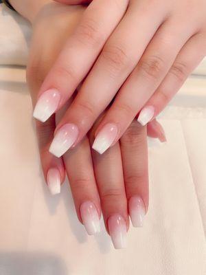 Acrylic French Manicure by Tammy