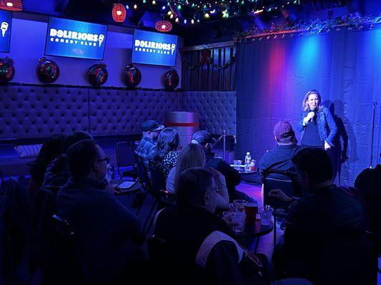 Delirious Comedy Club's new location at 700 E Fremont St brings the best, live professional comedy shows to Downtown Las Vegas.