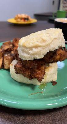 Chicken biscuit