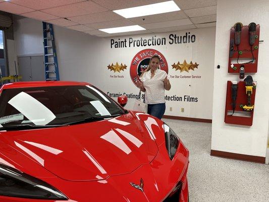 2021 Corvette - Protected with our Ceramic Coating Lifetime Protection. View our IG: @dtautospa or FB: DTautospaFremont