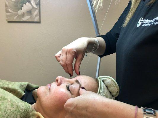 Eyebrow Threading