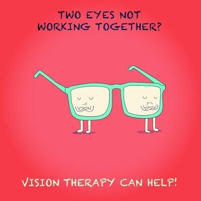 Two Eyes Not Working Together? Vision Therapy Can Help!