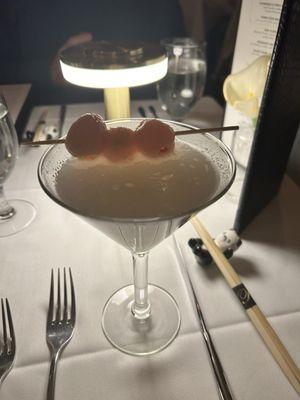 Lychee martini