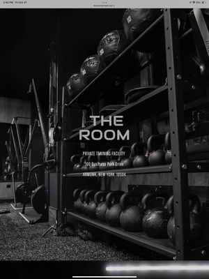 Training sessions take place at The Room in Armonk, a private training facility where trainer's work one on one with clients