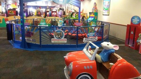 Inside  Chuck  E Cheese