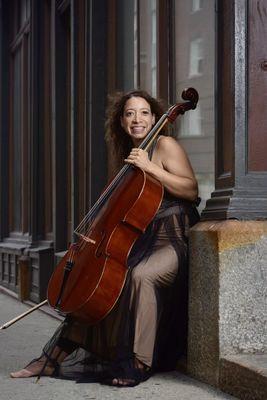 Photo of cellist taken in the streets of Providence, RI LOVED this photo session.