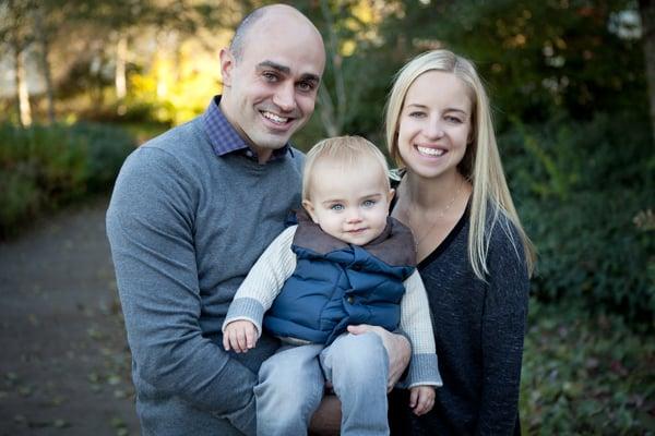 Dr. Pogue and his family.