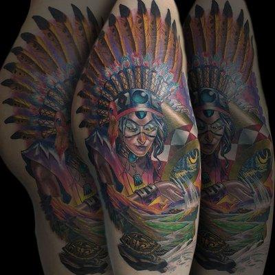 Tattoo by Flaco Martinez