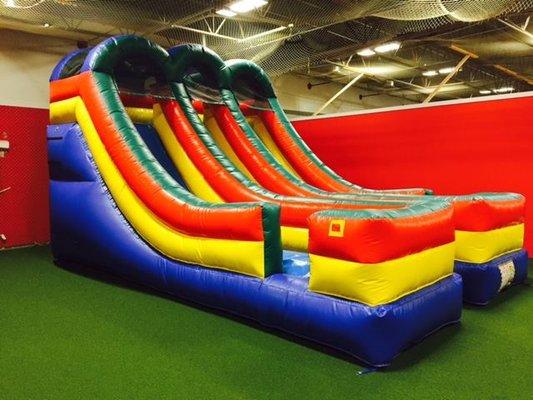 Indoor 20ft Double Slide