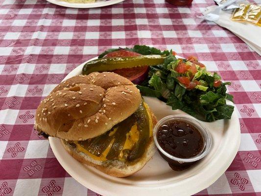 Hatch Chili Burger