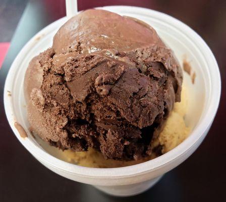 Zanzibar Chocolate and Cappuccino Break Ice Cream at Spotted Cow North