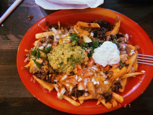 Carne asada fries