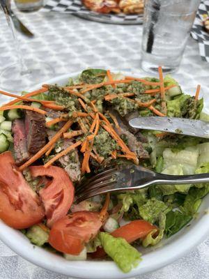 Chimichurri Steak Salad