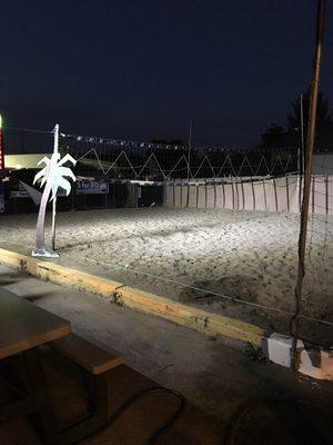 Night volleyball