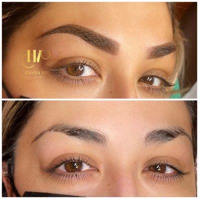 Permanent brows by Hanna