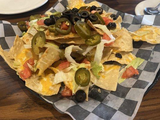 Nachos! (Chili is on the side)