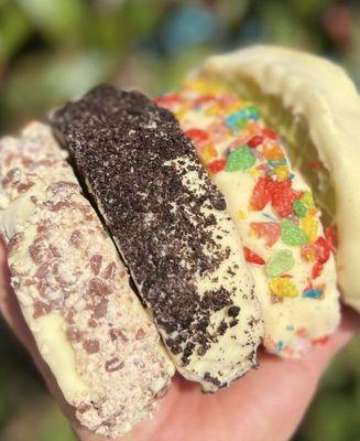 Ice cream tacos