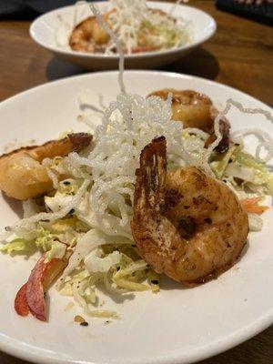 Asian Shrimp Salad split