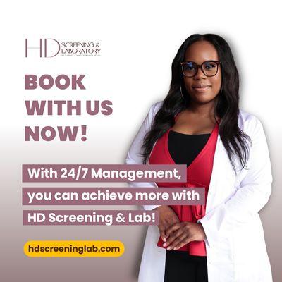 HD Screening and Laboratory offers extended office hours and 24/7 support for Post Accident Drug and Alcohol Screenings.