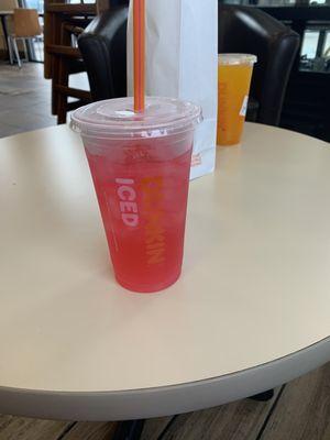 Strawberry Dragonfruit Dunkin' Refresher