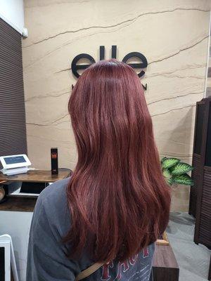 Red pink(hair by sue)