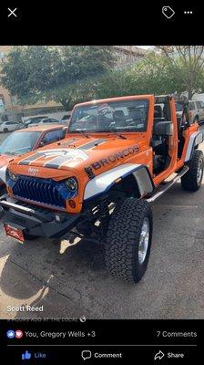 Jeep Wrangler 4- Door Custom , Bronco