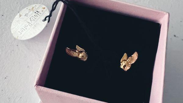 Golden Snitch Earrings