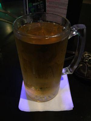 Angry Orchard on tap..... mega mug