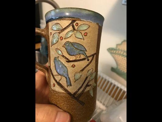 Mug by Jeanne Aurelius