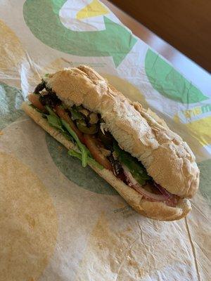 Subway Black Forest Ham Sandwich